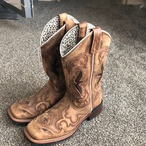 Laredo cowboy boots.